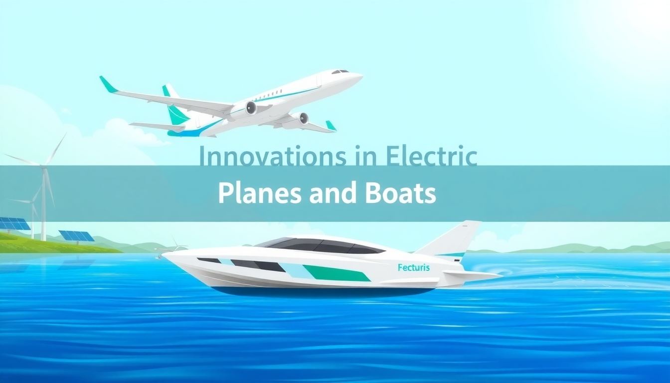 Electrifying the Future: Innovations in Electric Planes and Boats