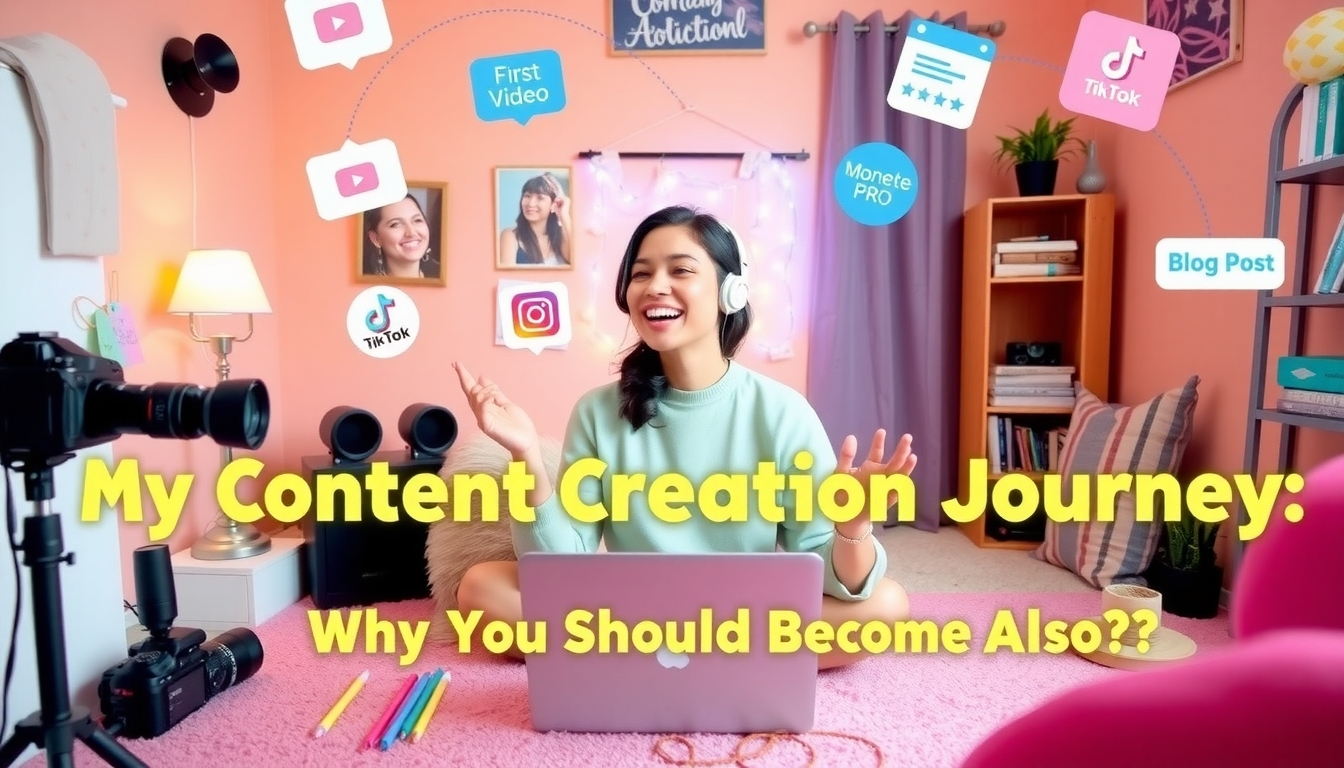 My Content Creation Journey : Why You Should Become A Content Creator?