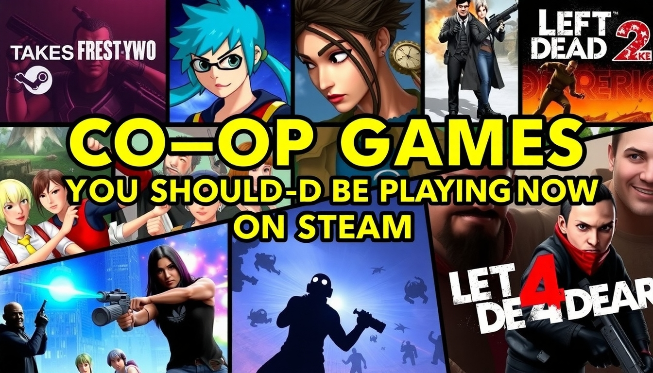 Co-Op Games you should be playing now on Steam 2025