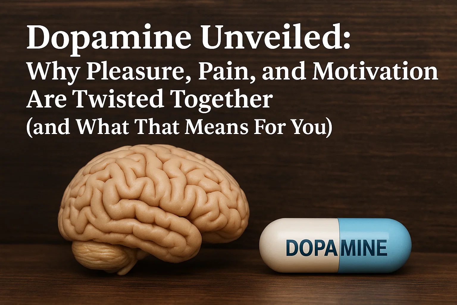 Dopamine Unveiled: Why Pleasure, Pain, and Motivation Are Twisted Together (and What That Means For You)