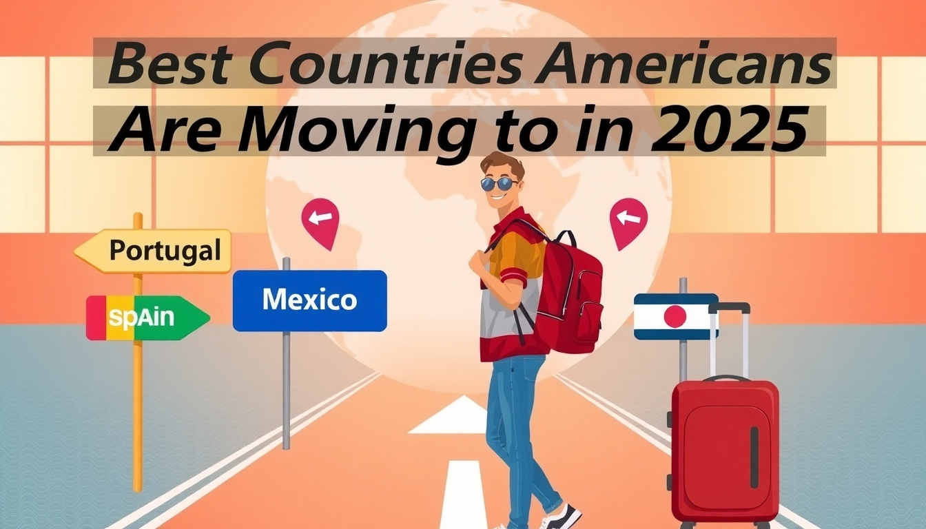 Why More Americans Are Moving Abroad—and Where They’re Going | Best Countries Americans Are Moving to in 2025